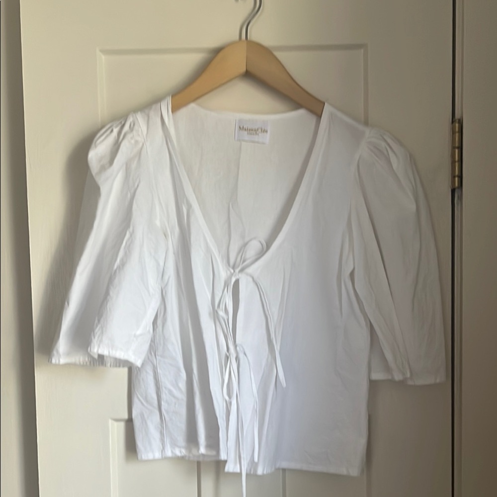 Maison Cleo blouse size s